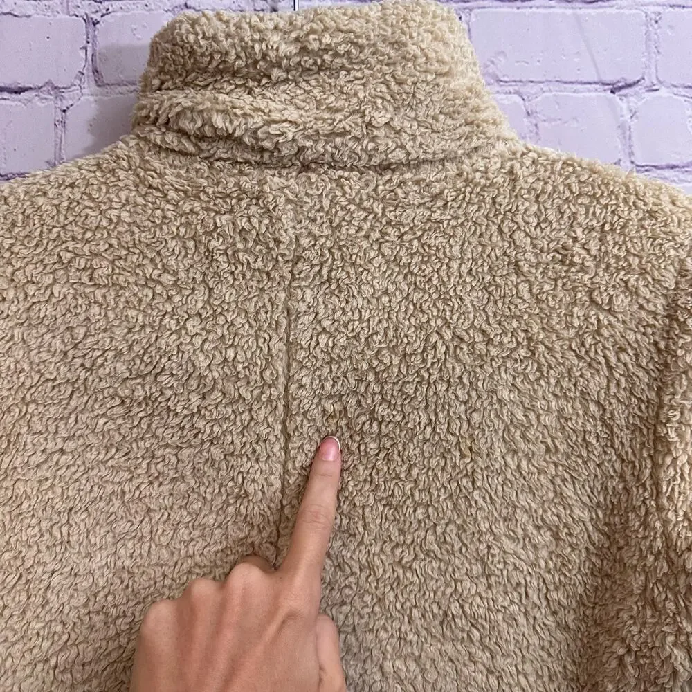 Patagonia Los Gatos Teddy Bear Full Zip Fleece Jacket Women's Small